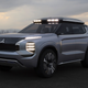 Illustration for article titled Mitsubishis Hybrid SUV Concept Looks Wild but Its Charging System Is Where Things Get Interesting